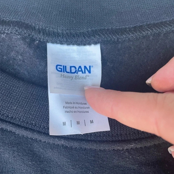 COPY - Women's Screen Printed Gildan Sweatshirt - Sz. M - Picture 2 of 2